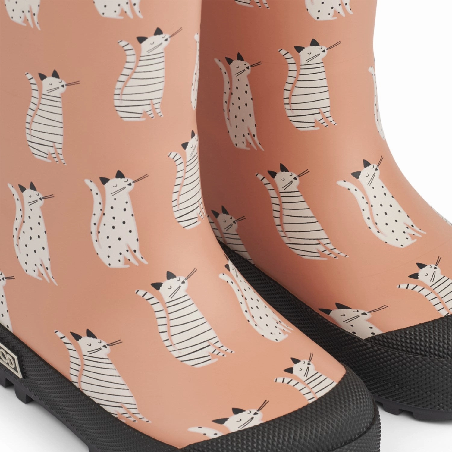 Clean City Core Liewood Cat / Tuscany Rose Mason Thermo Rainboot