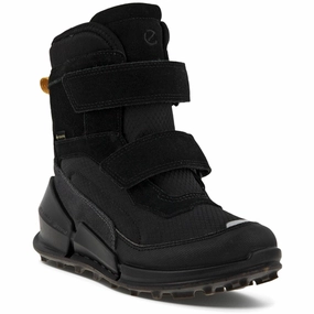 Pure Lines Ecco Biom K2 Mid-Cut Boot Black/Black/Black/Magnet