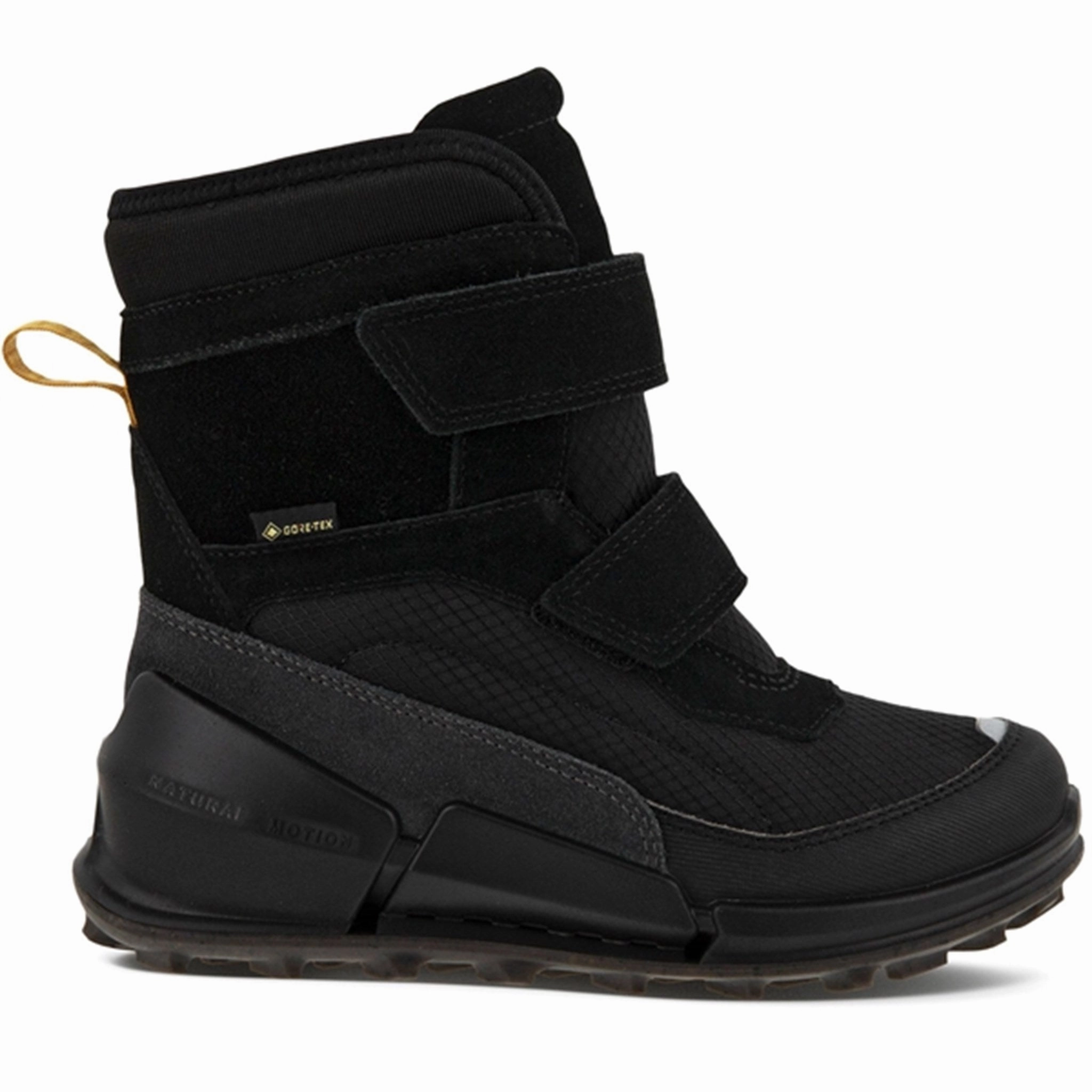 Ecco Biom K2 Mid-Cut Boot Black/Black/Black/Magnet Active Lifestyle Gear Active Ease