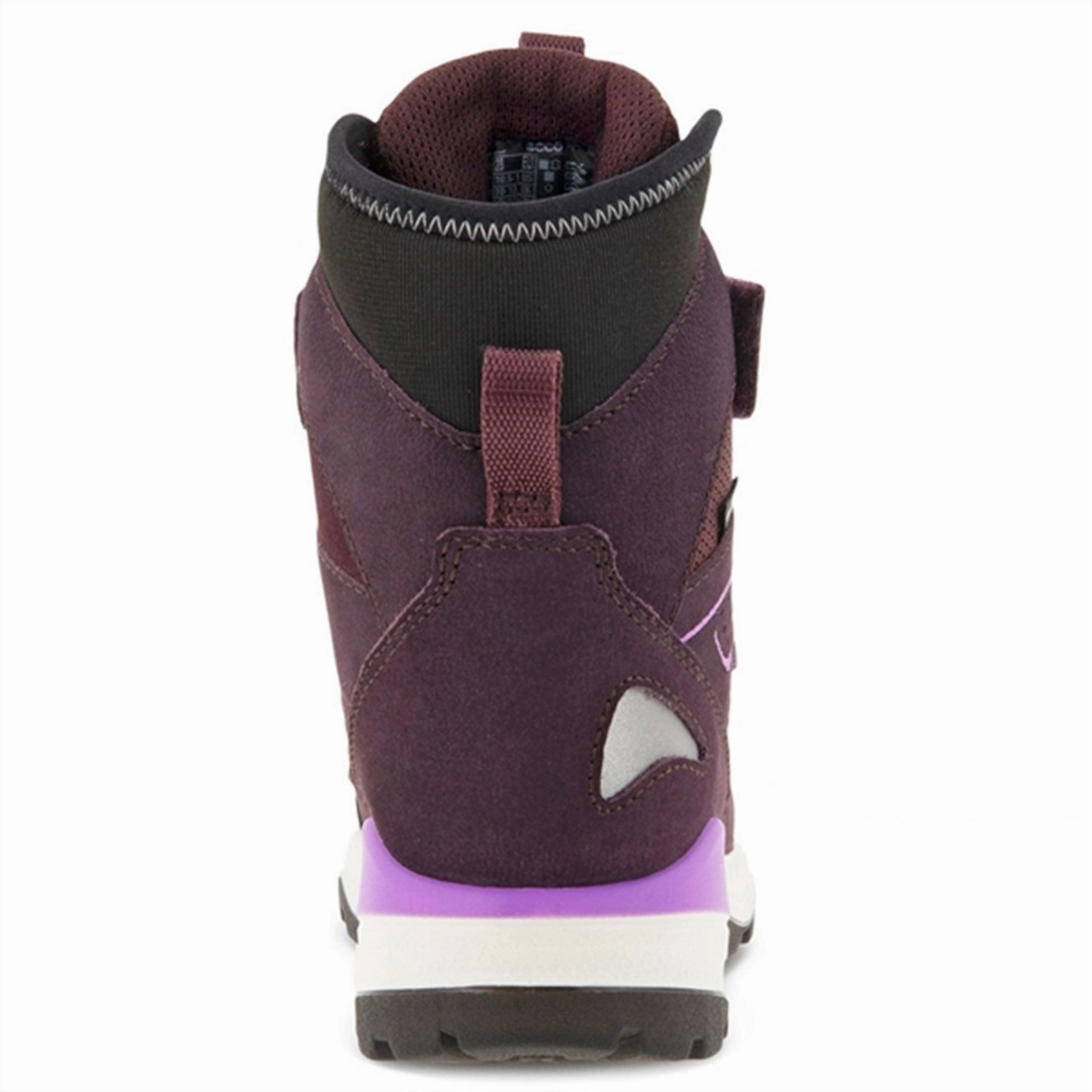 Ecco Snow Mountain Mid-Cut Boot Black/Fig/Fig Crafted Minimal Intentional Vibe