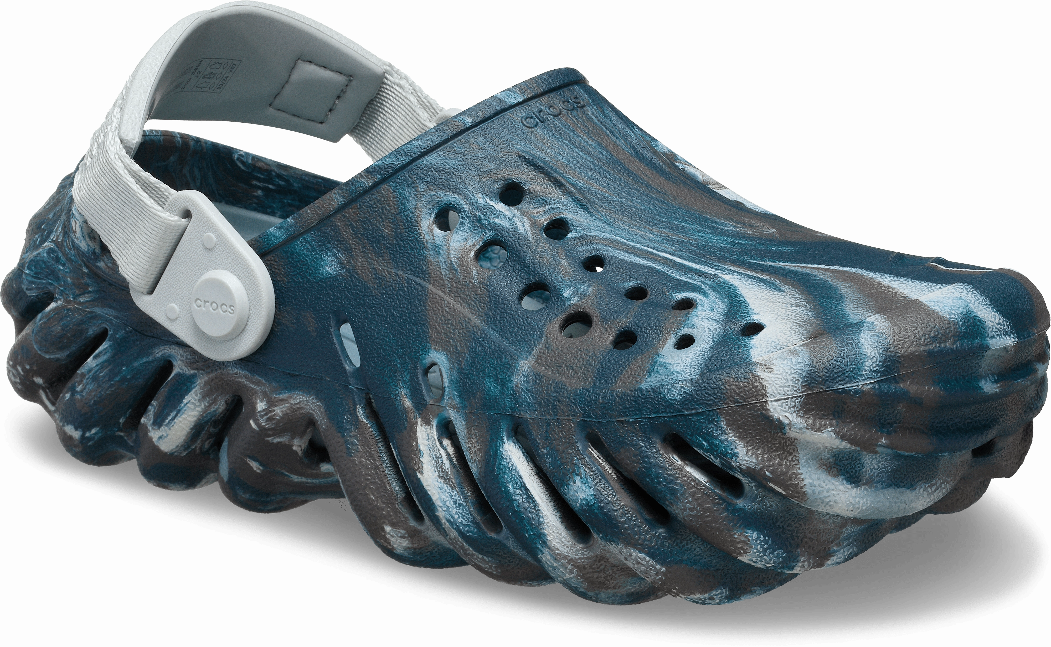Echo Marbled Clog Kids (Age 5 ) Restless Fit