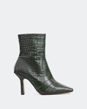 Bourget Green Croco Designed For Lifestyle Daily Shift