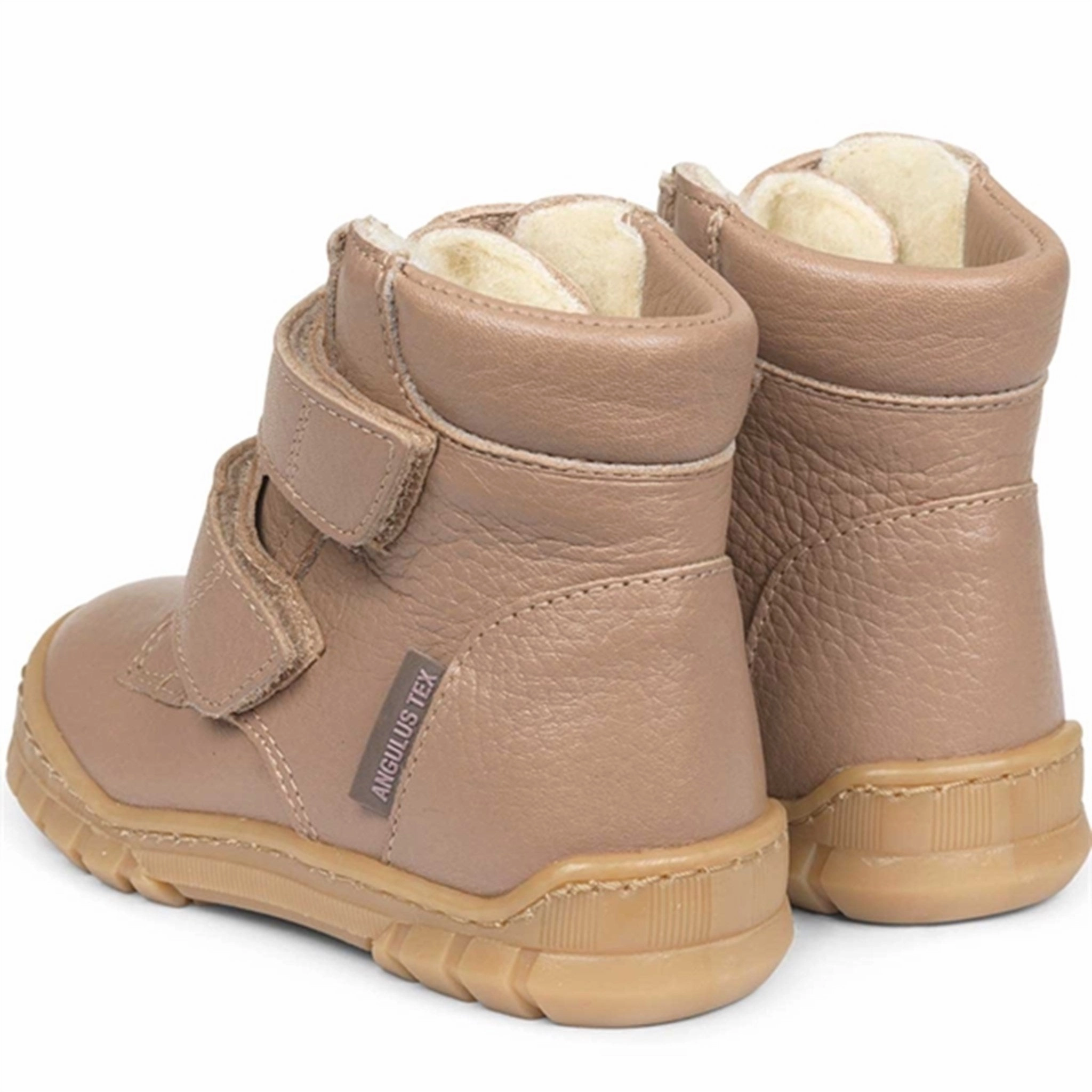 Angulus Beginner Tex Boots W. Velcro Dusty Makeup 2025-401-2550 Clarity Wear City State