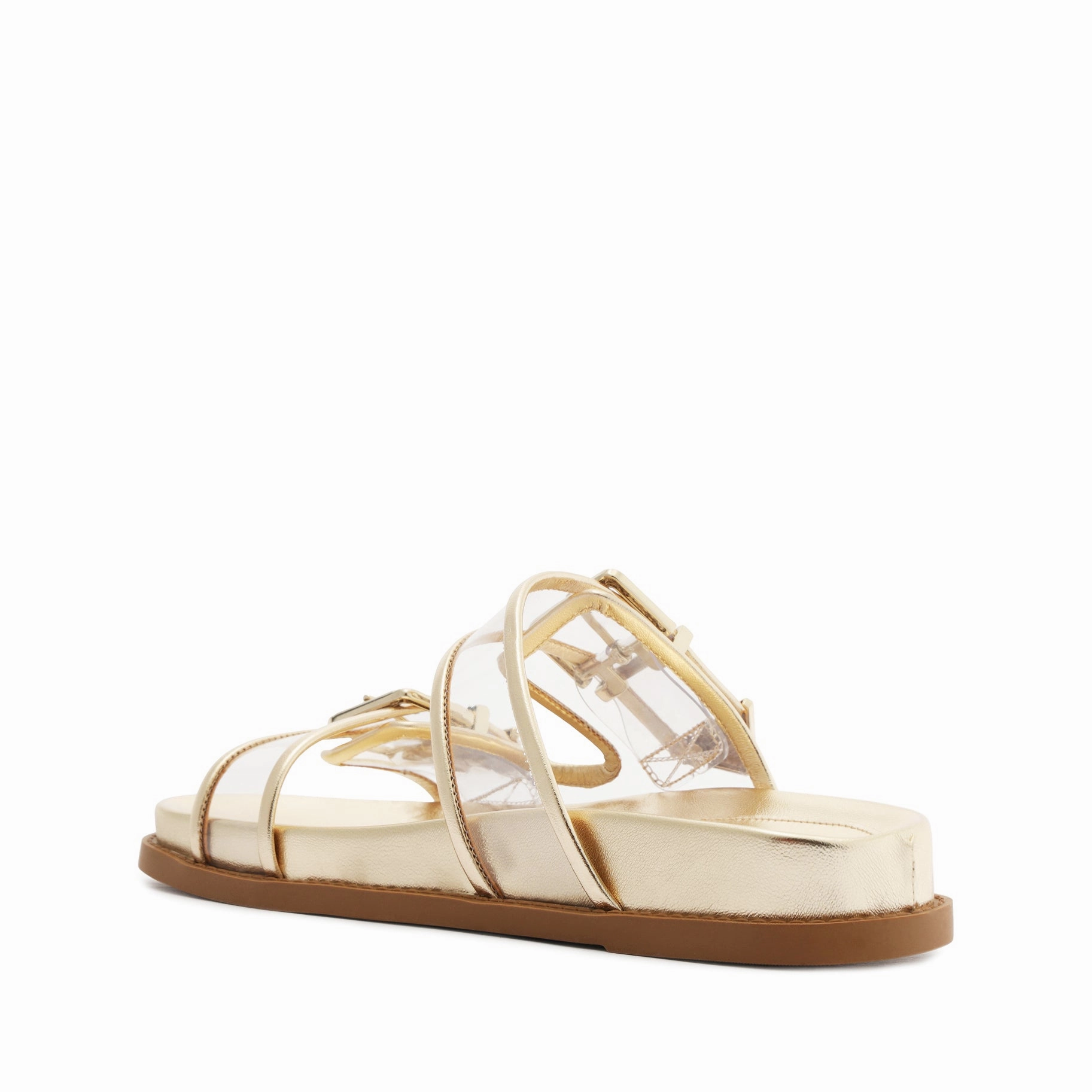 Fluid Lifestyle Naomi Sporty Vinyl & Metallic Sandal