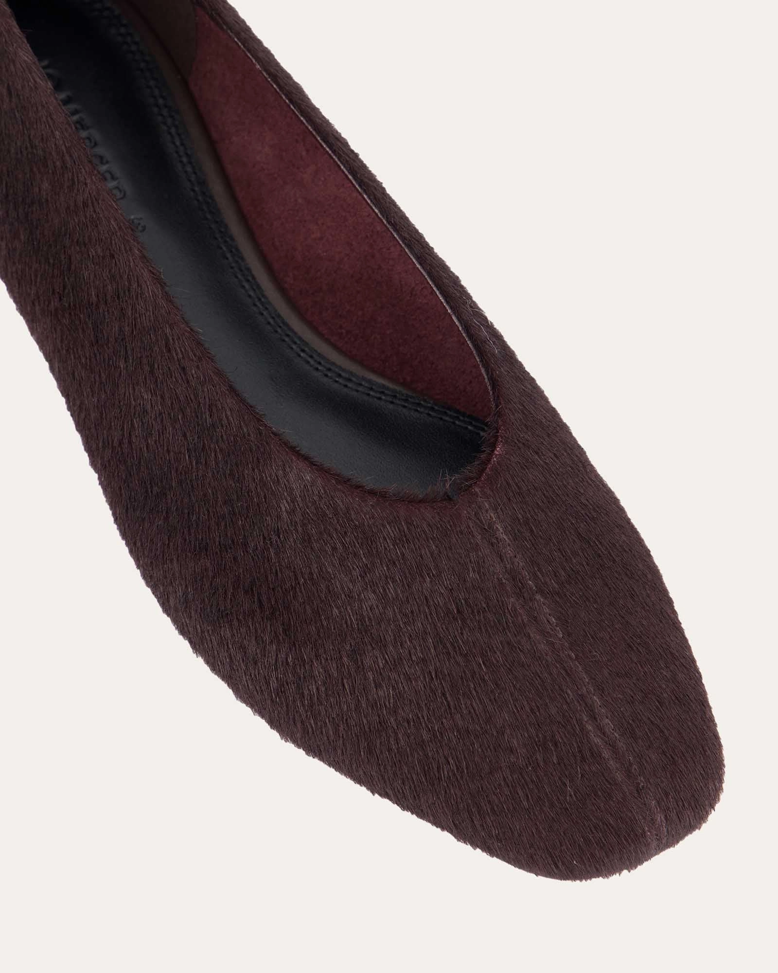 Posie Casual Flats Merlot Leather Cool In Motion Multi-Context Style