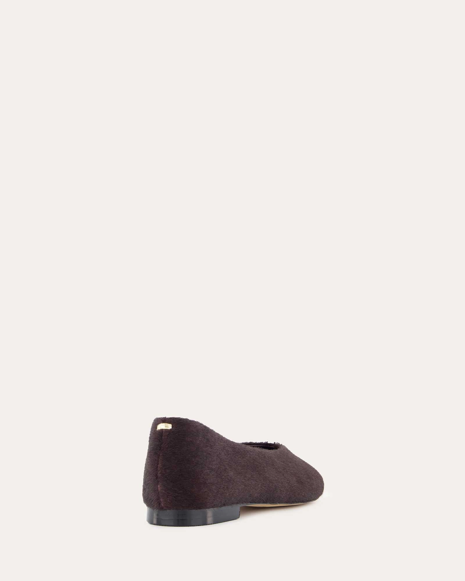 Posie Casual Flats Merlot Leather Move Clean