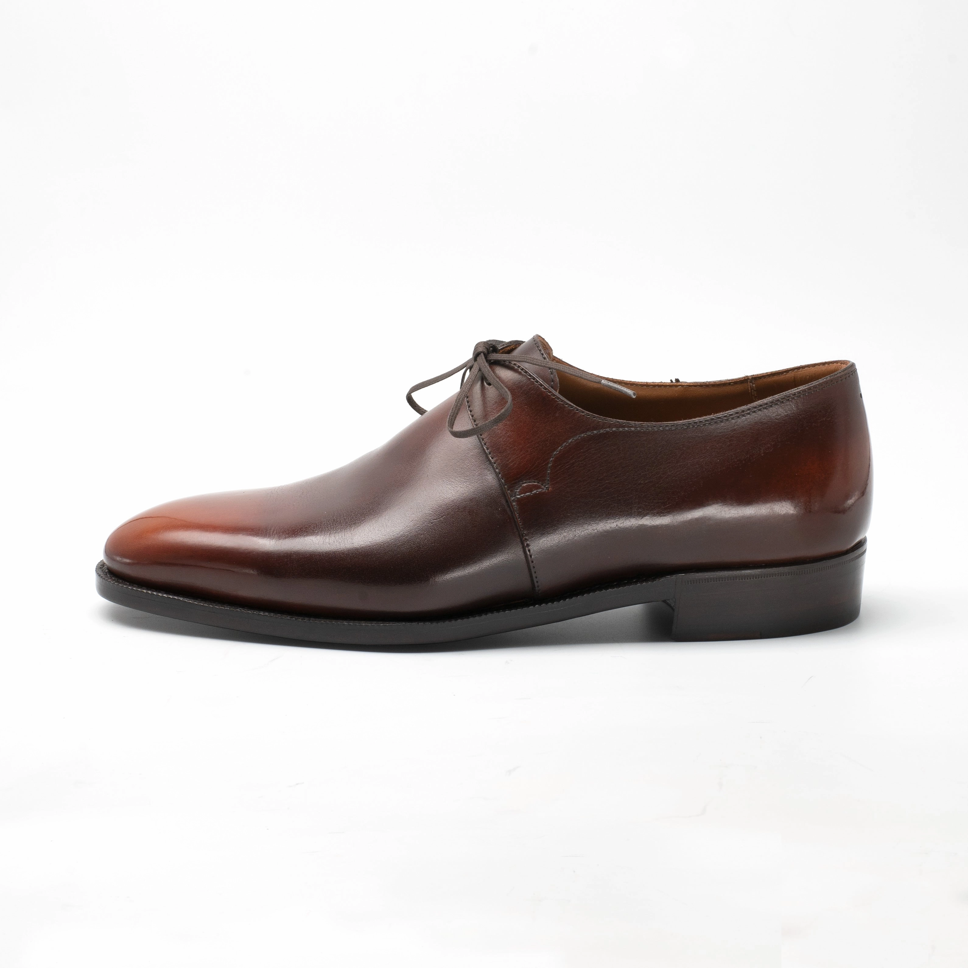 Urban Clarity Wear Subtle Signature Eduardo Derby Shoe - Brown & Cognac