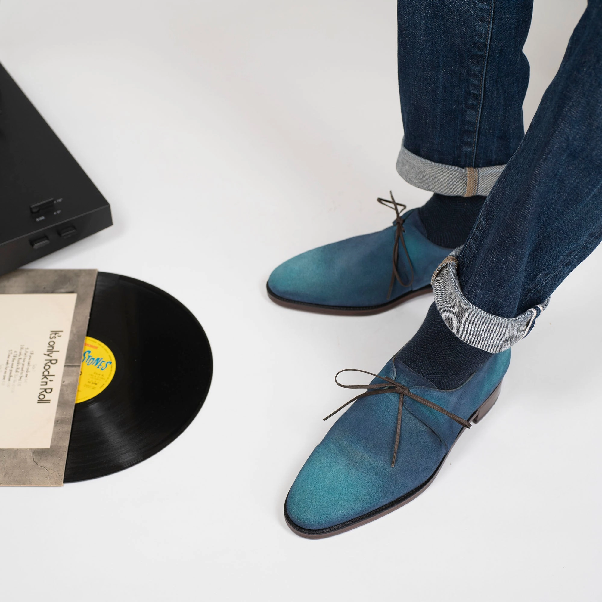 Universal Function Eduardo Derby Shoe - Ribera Patina