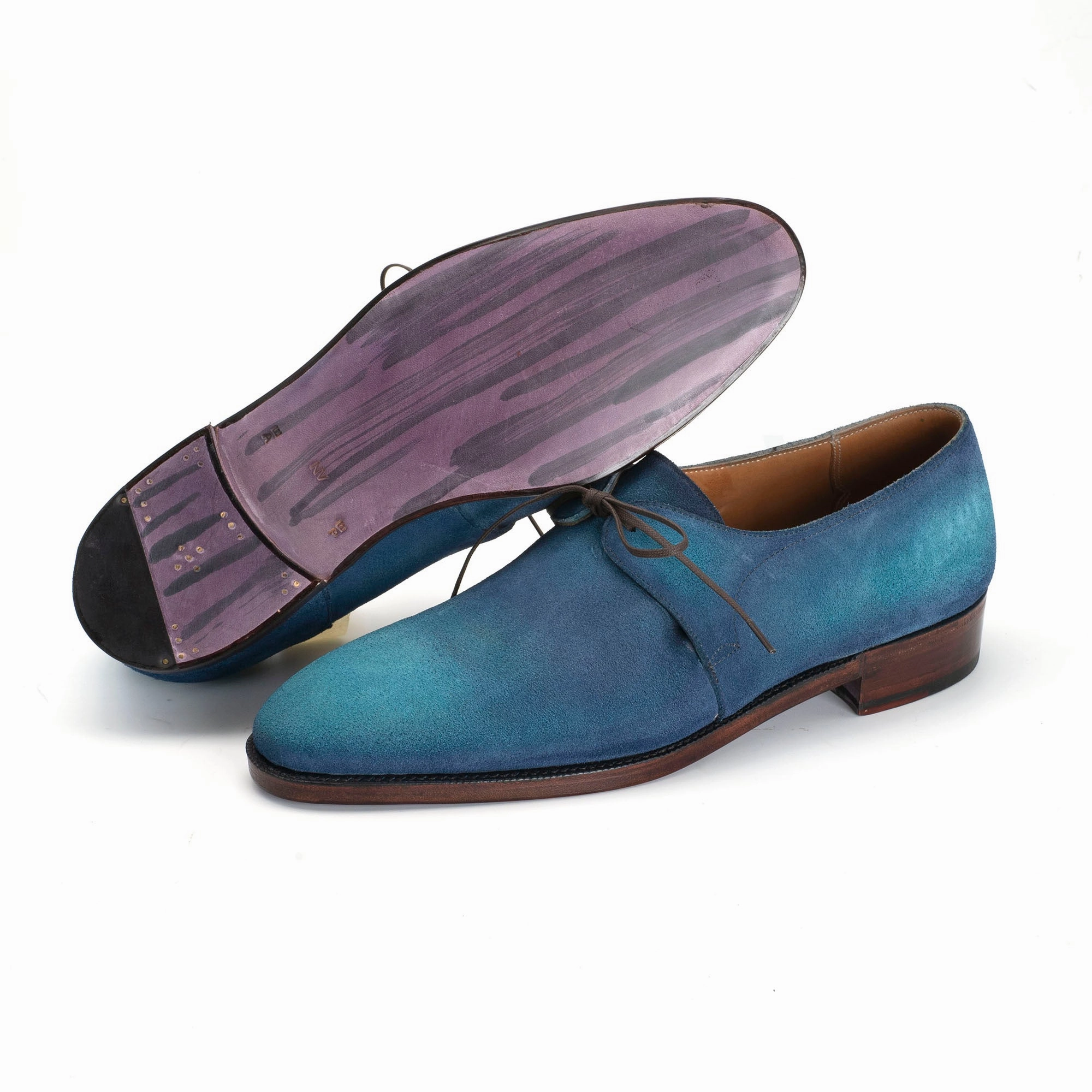 Eduardo Derby Shoe - Ribera Patina Quiet Fit