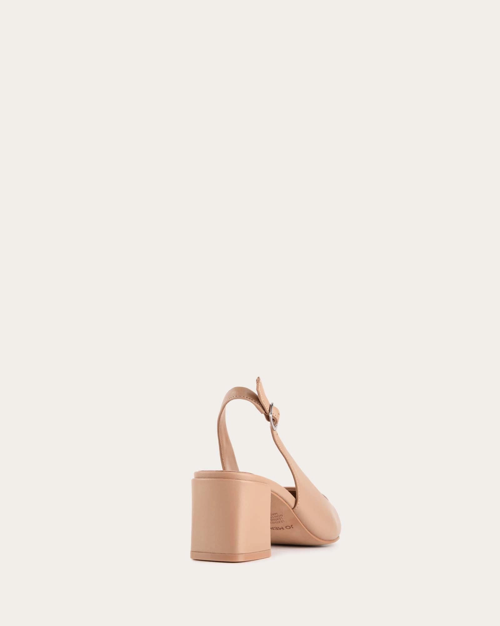 Urban Inspired Life-Ready Layers Cara Low Heels Tan Leather