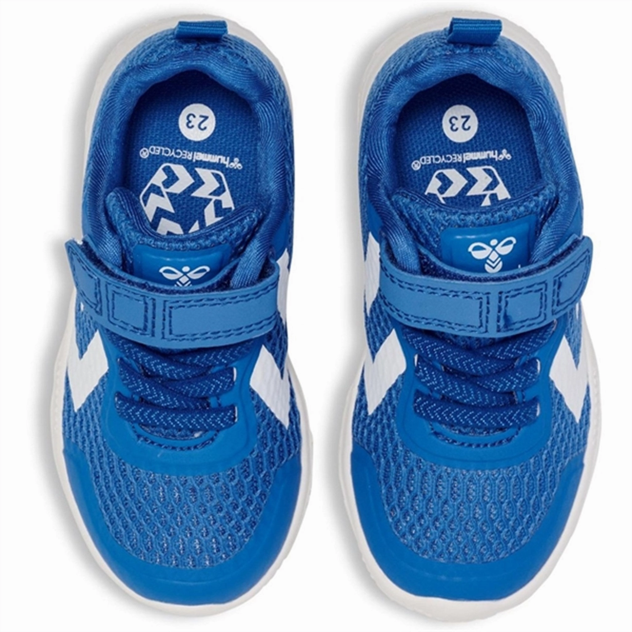 Hummel Actus Recycled Infant Sneakers Blue/White Design In Focus Form Plus Function