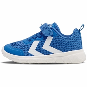 Hummel Actus Recycled Infant Sneakers Blue/White Streamlined Urban Wearable System