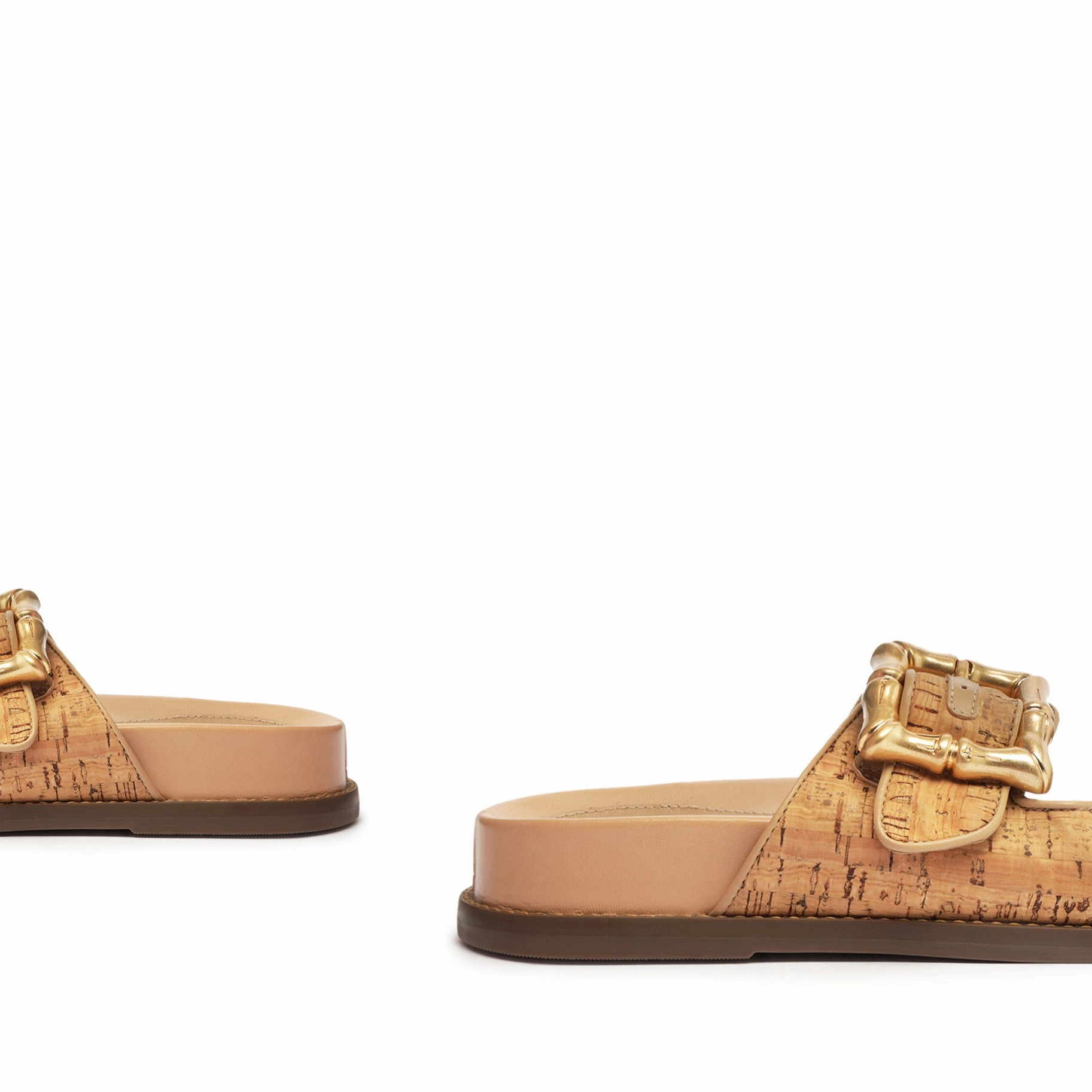 Modular Uniform Enola Sporty Cork & Nappa Leather Sandal