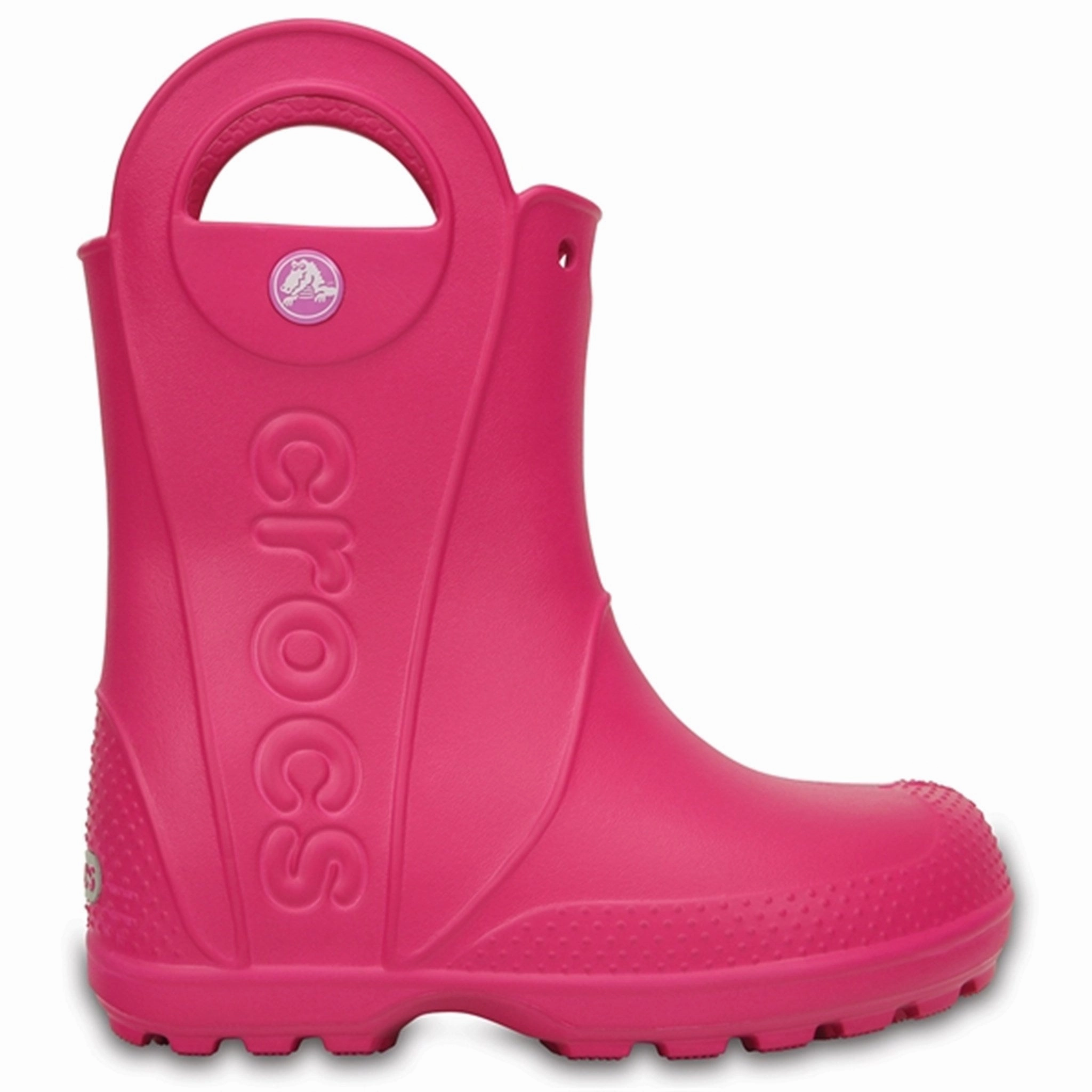 Crocs Handle It Rain Boots Candy Pink Daily Essentials Precision-Made