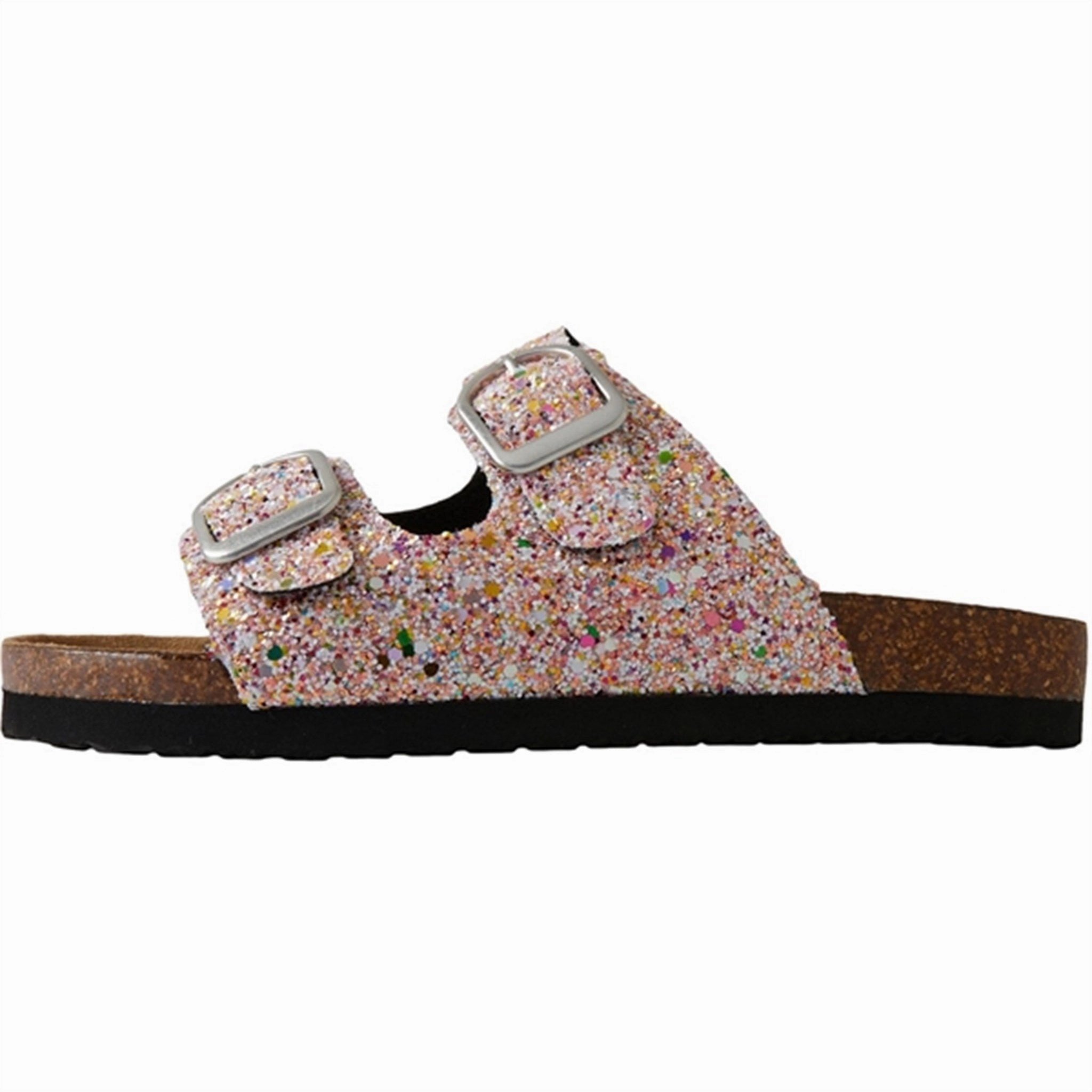 Understated Utility Your Daily System Name It Jet Stream Multi Glitter Flora Sandal Noos