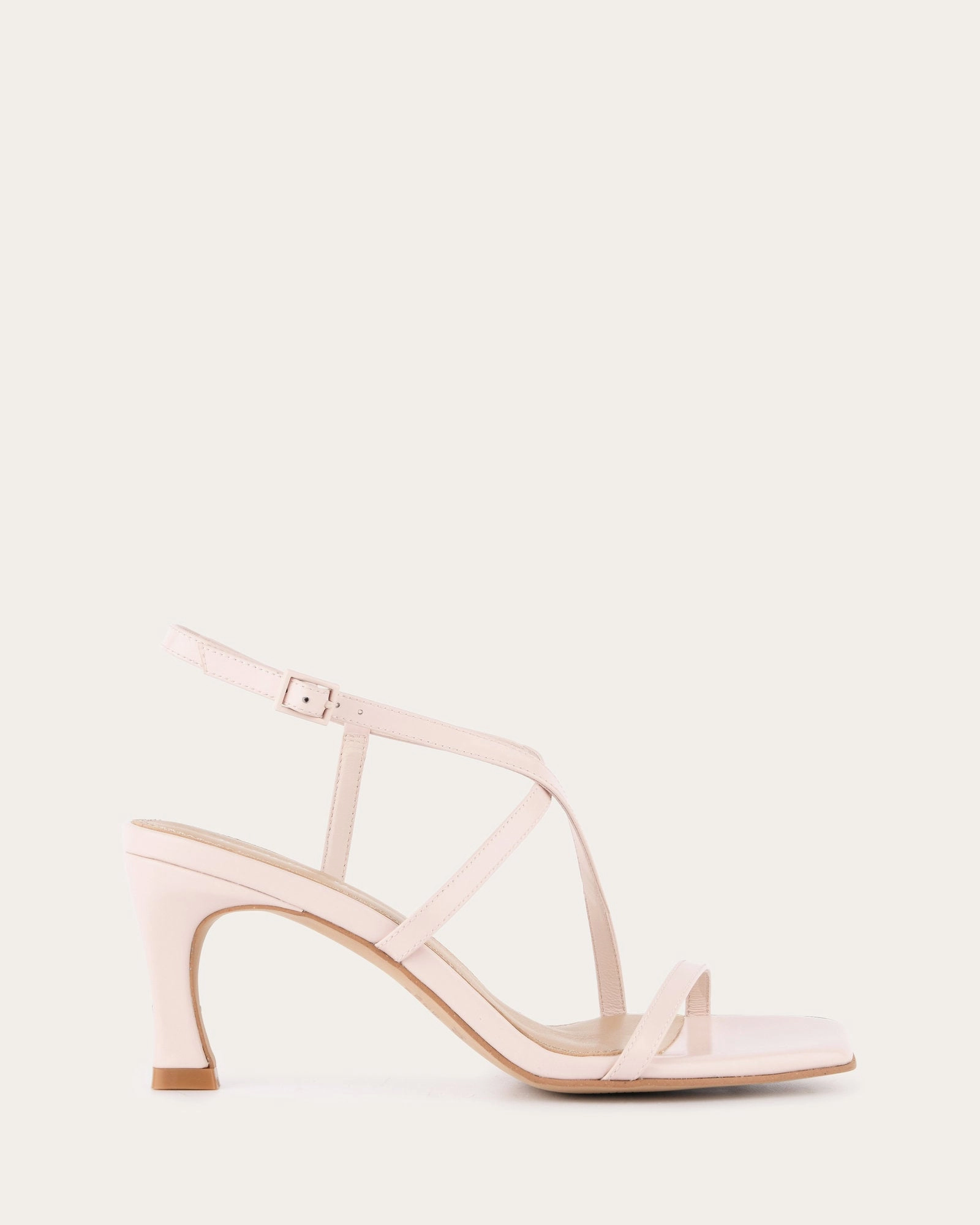 Jockey High Heel Sandals Soft Pink Leather Daily Essentials Effortless Utility