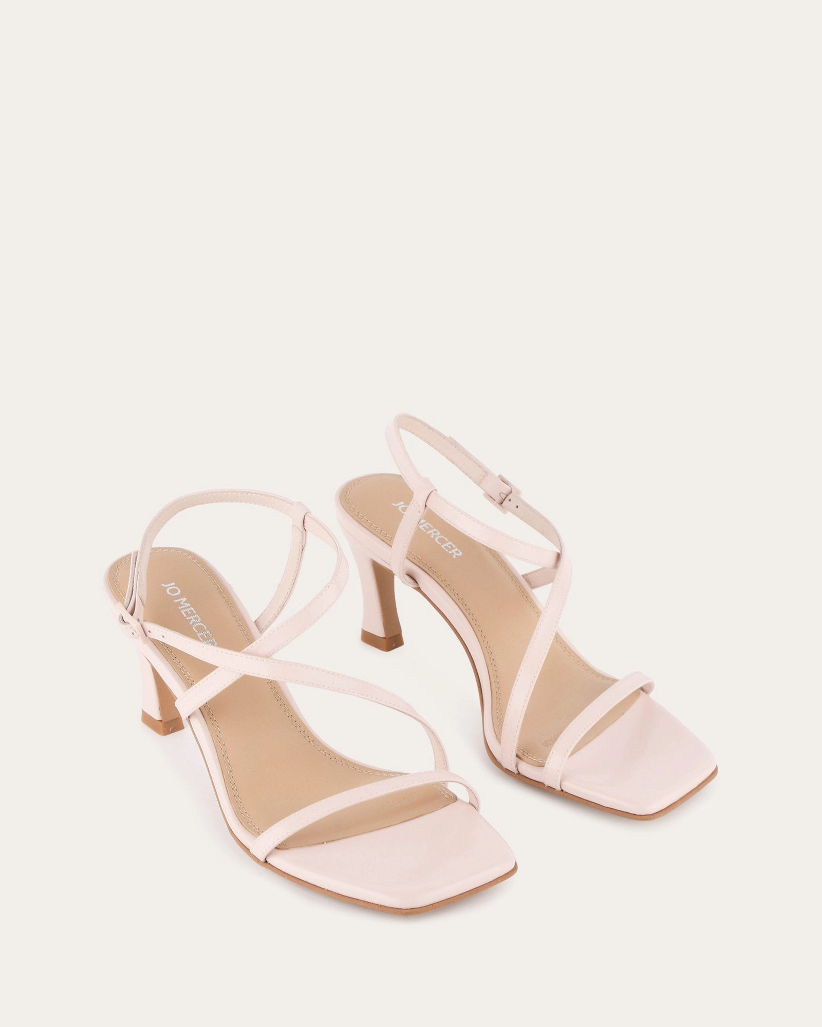 Jockey High Heel Sandals Soft Pink Leather Daily-Ready