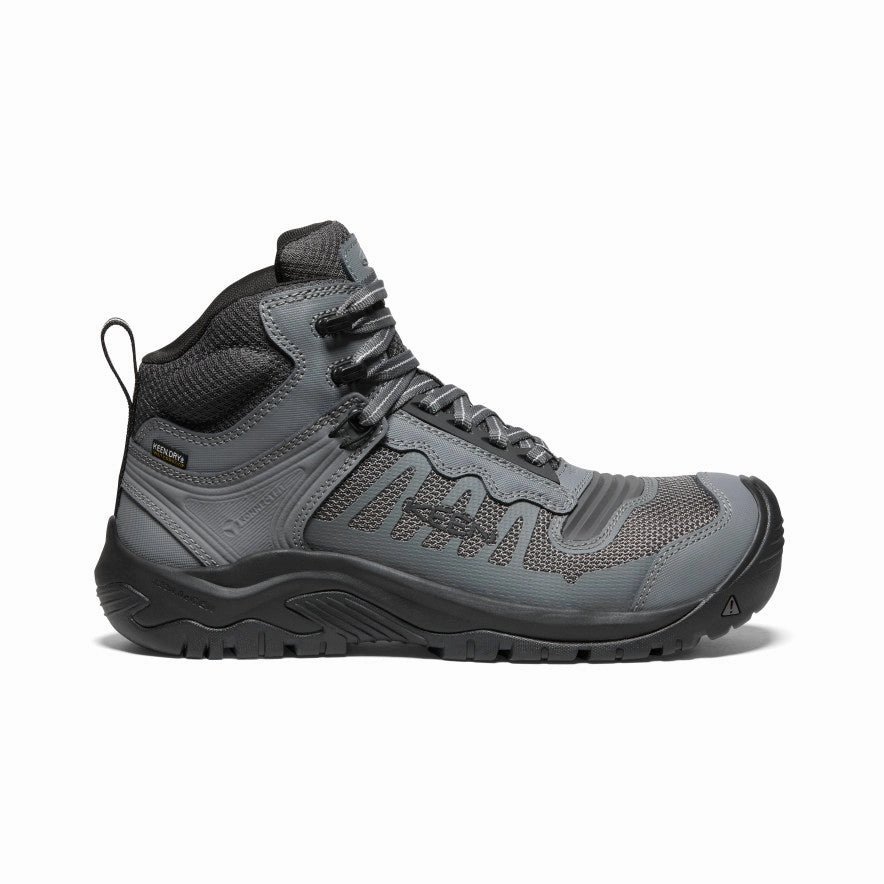 Men'S Reno Mid Waterproof (Carbon Toe)  |  Magnet/Black Everyday Uniform