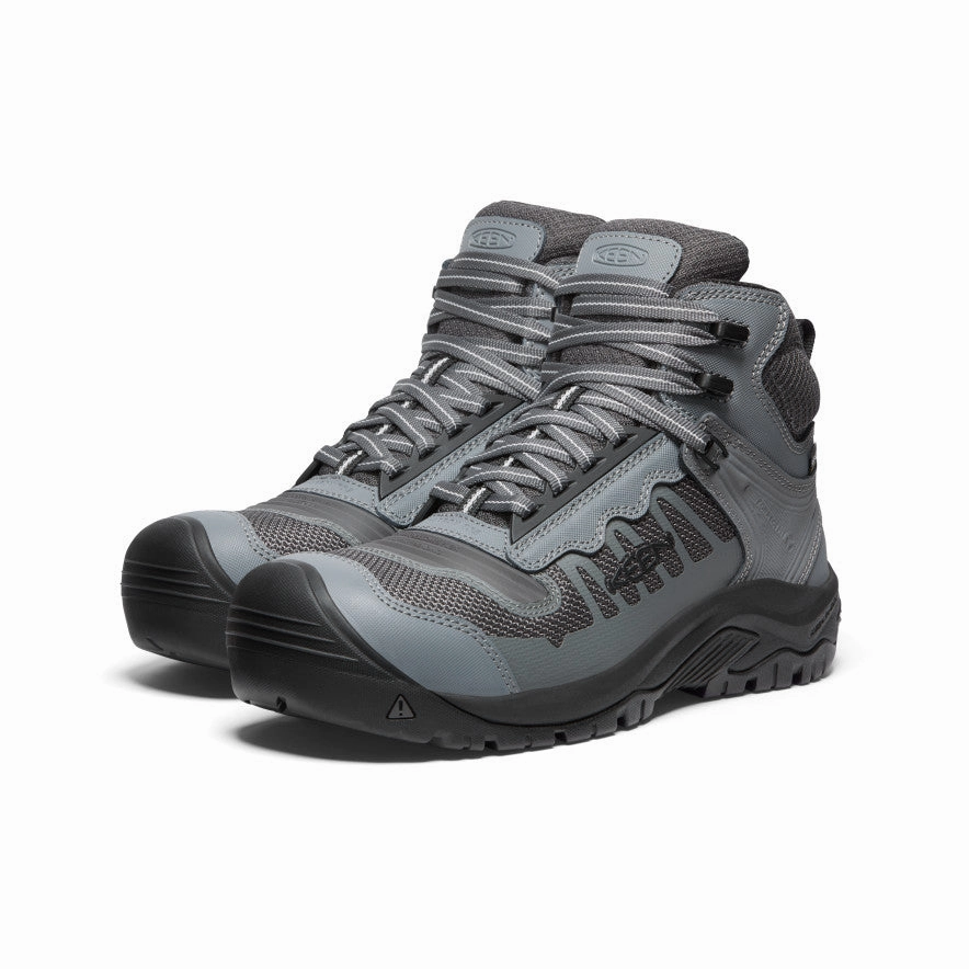 Men'S Reno Mid Waterproof (Carbon Toe)  |  Magnet/Black Refined Looks Adapt Daily