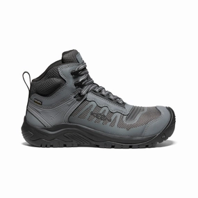 Men'S Reno Mid Waterproof (Carbon Toe)  |  Magnet/Black Everyday Uniform