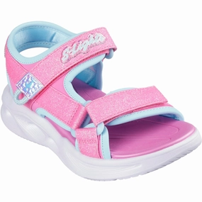 Style Simplified City-Layered Skechers Sola Glow Sandals