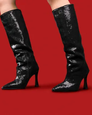 Zuri Black Sequins Form And Function New Classics