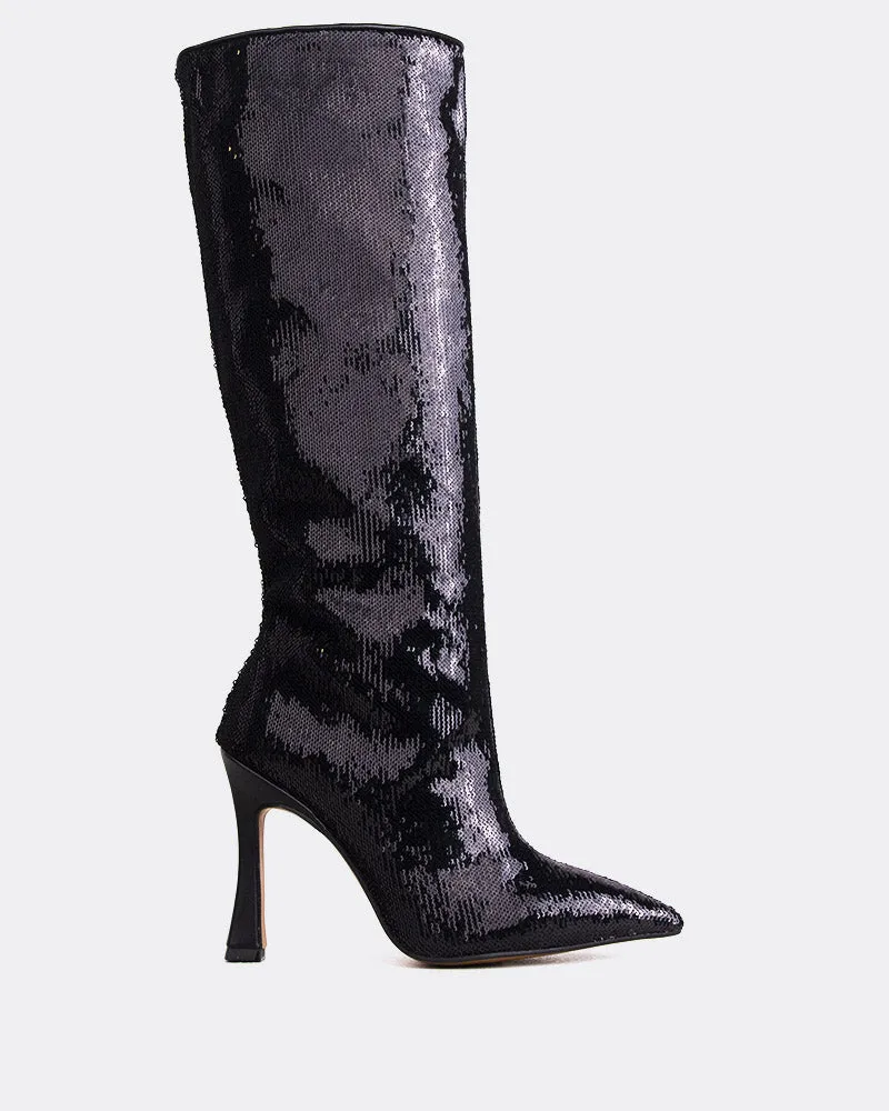 Zuri Black Sequins Crafted Lifestyle Gear
