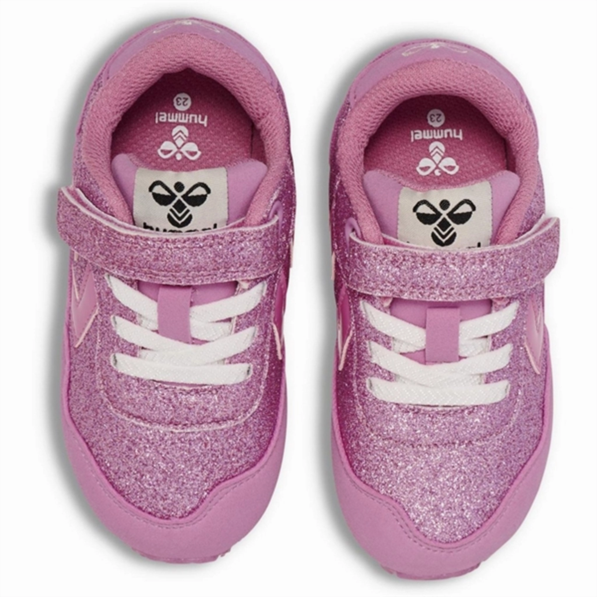 Hummel Reflex Glitter Infant Sneakers Pink Versatile Future Fit To Live