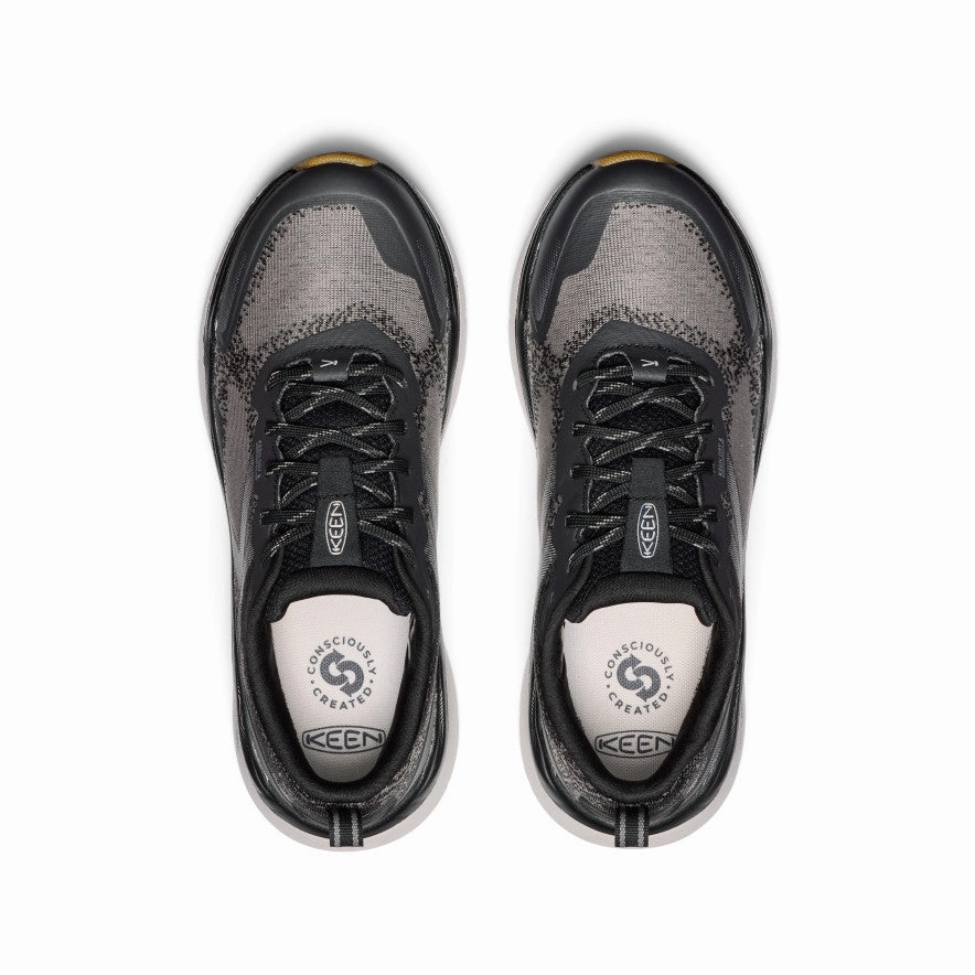 Women'S Leiki Waterproof Hiking Shoe  |  Black/Steel Grey Streamlined Mobility Ease Daily