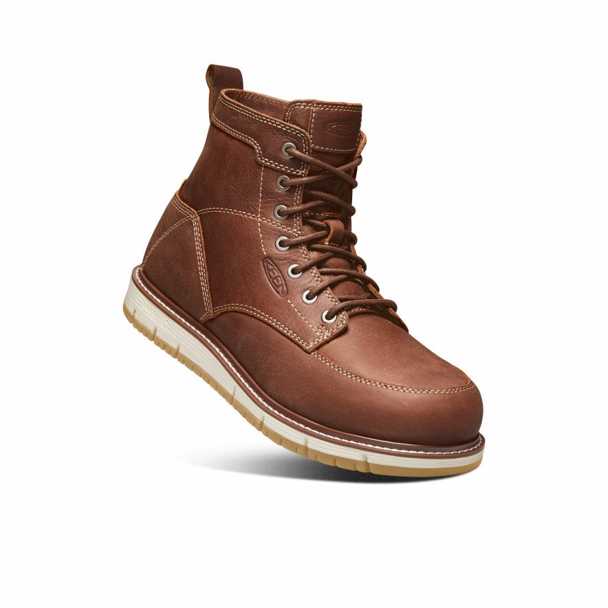 Men'S San Jose 6" Boot (Aluminum Toe)  |  Gingerbread/Gum Active Lifestyle Gear Season-Neutral