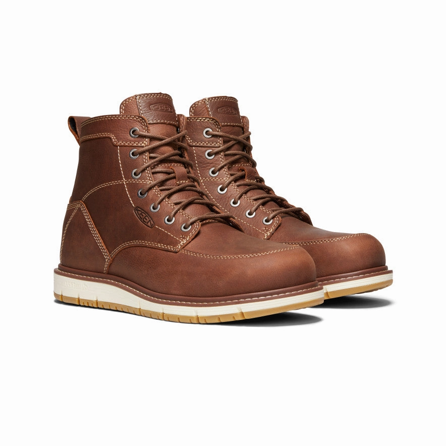 Men'S San Jose 6" Boot (Aluminum Toe)  |  Gingerbread/Gum Tone-Driven