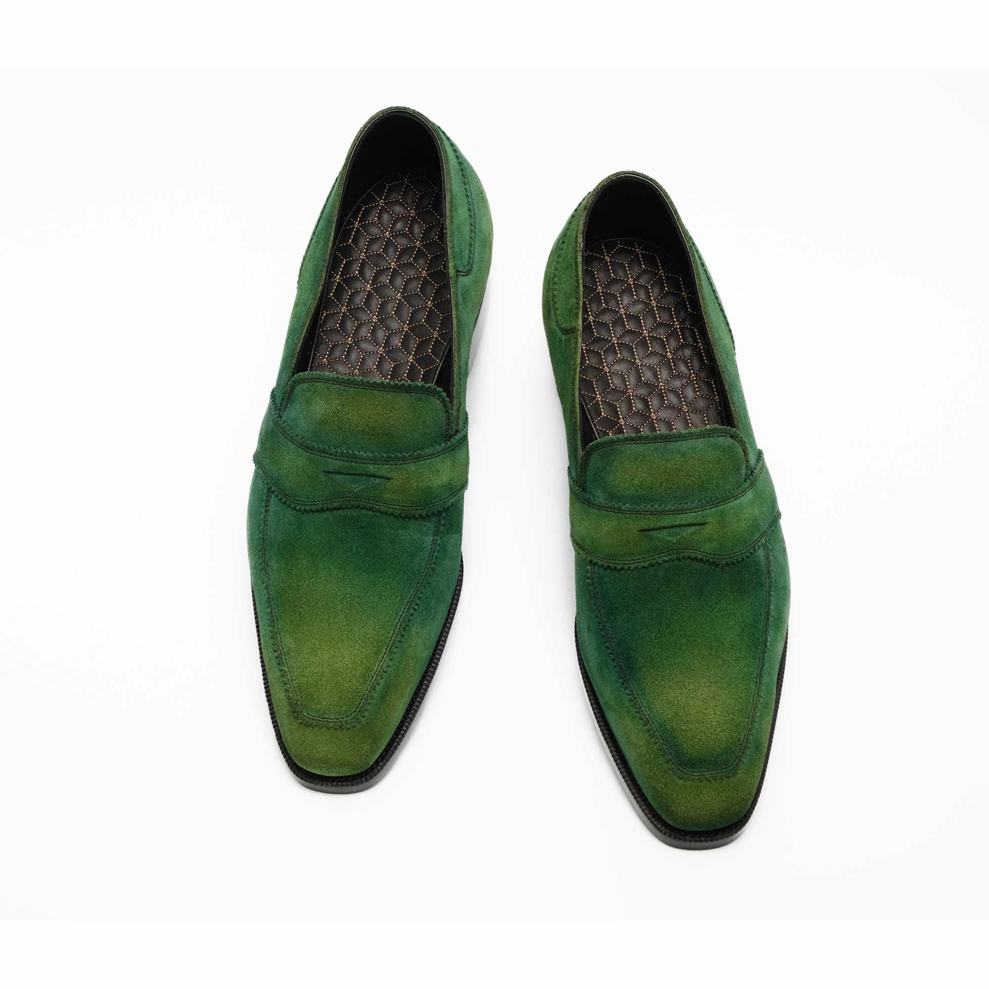 Built For Today Modern Pattern James Loafer - Romero Handmade Patina