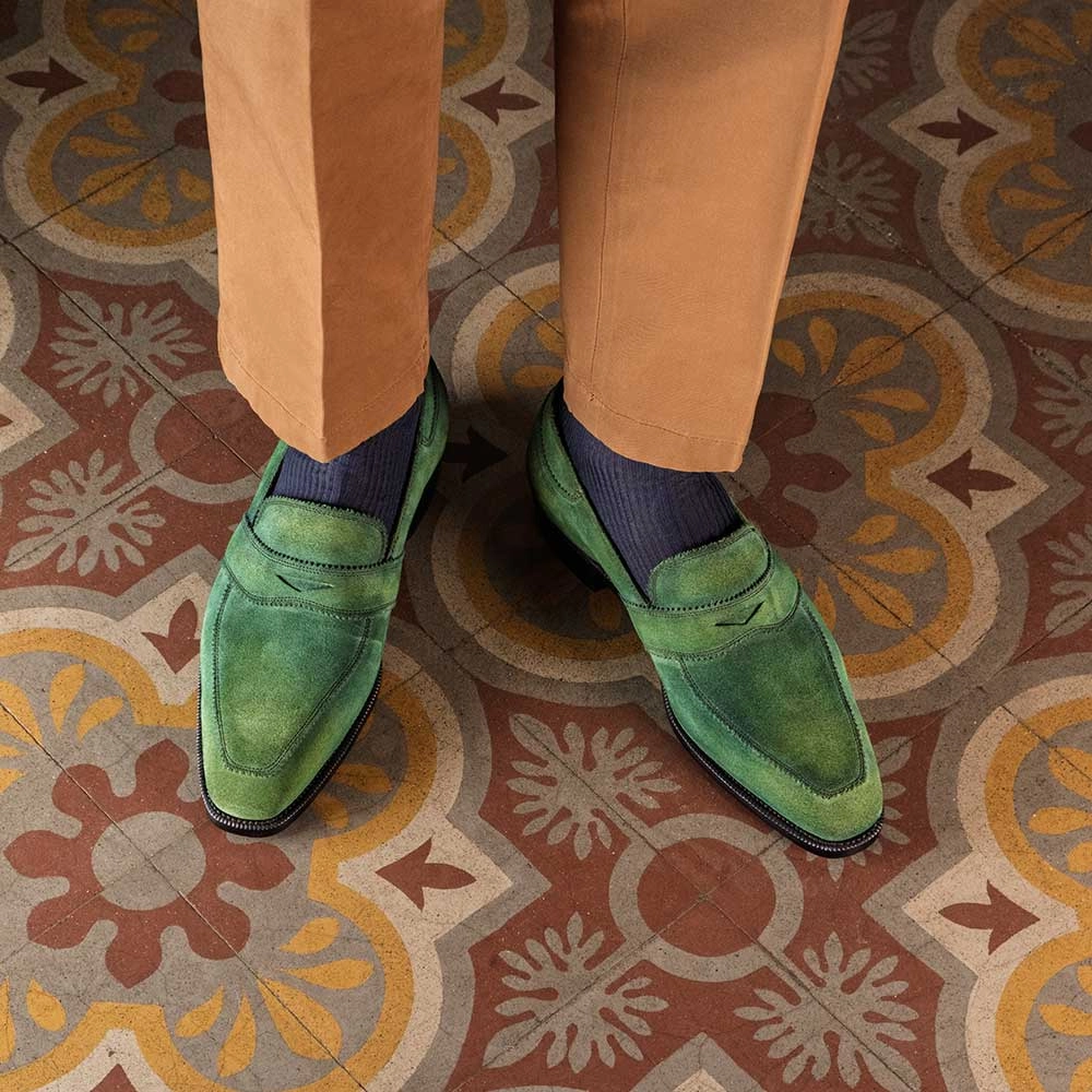 James Loafer - Romero Handmade Patina Designed With Rhythm