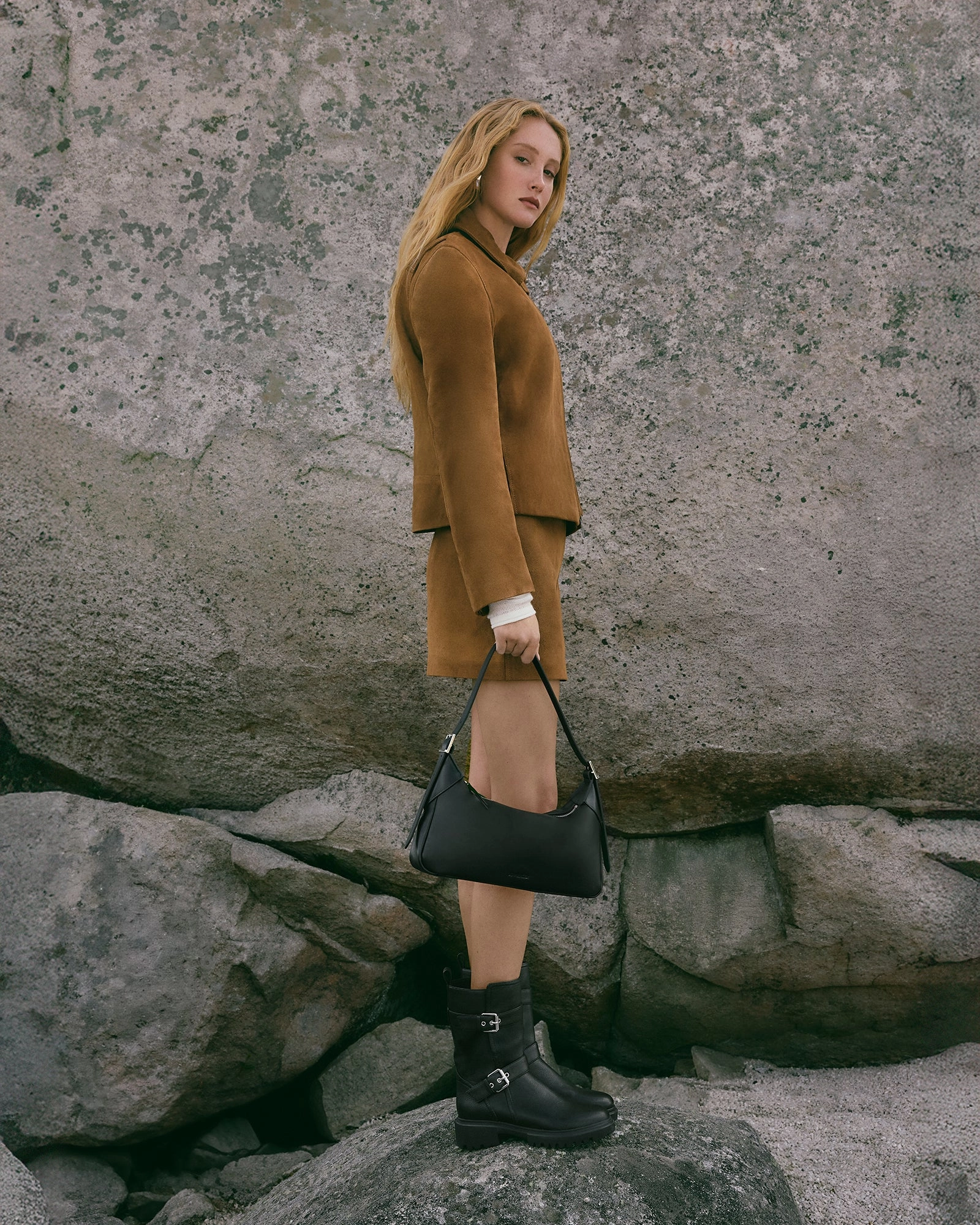 Elliot Flat Ankle Boots Black Leather Essentials In Motion