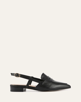 Adapt To Flow Daily Wear Eloise Dress Flats Black Leather