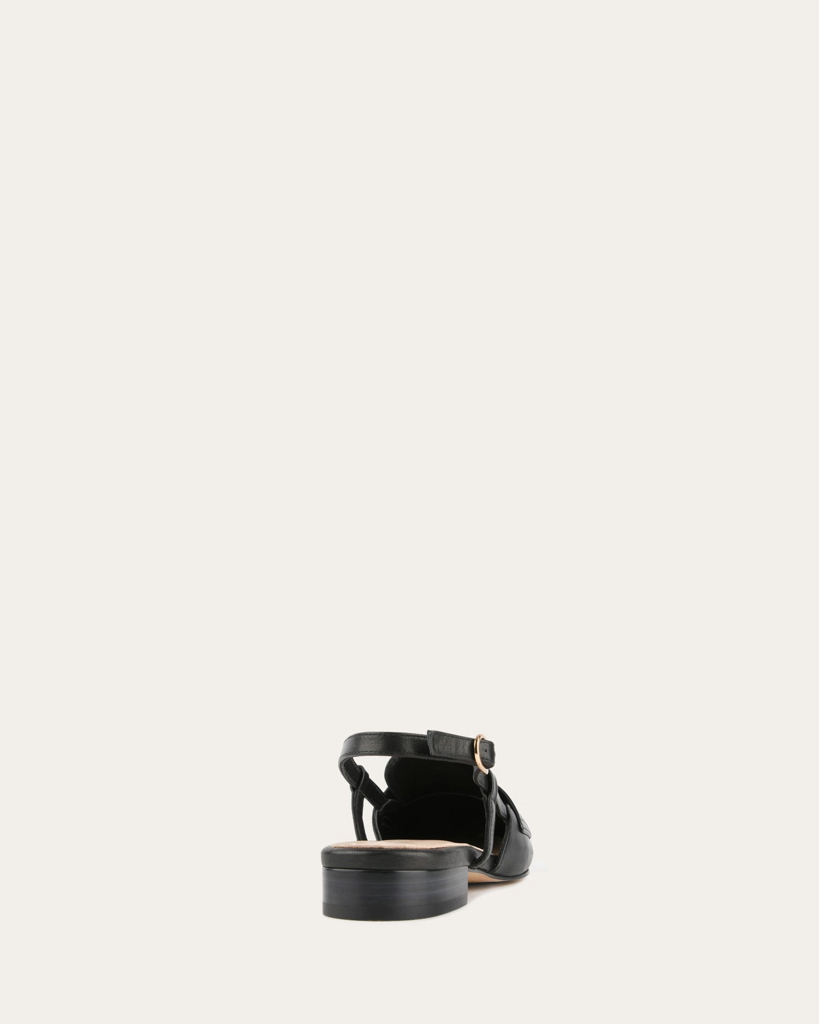 Eloise Dress Flats Black Leather Integrated Lifestyle Downtown Vibe