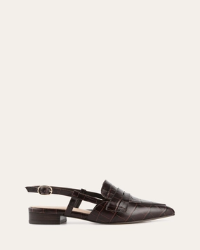 Motion-Minded Eloise Dress Flats Chocolate Croc