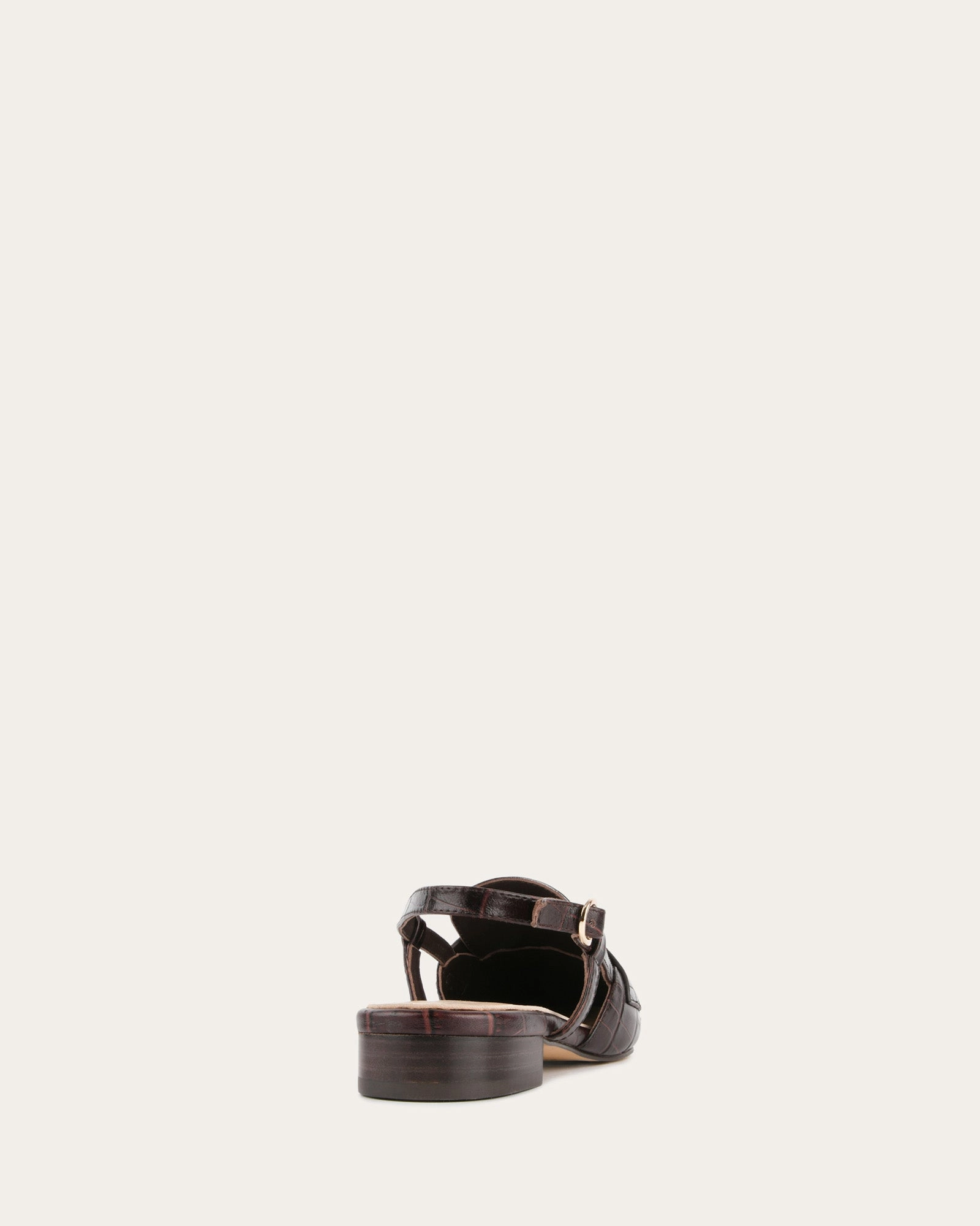 Eloise Dress Flats Chocolate Croc Made To Perform