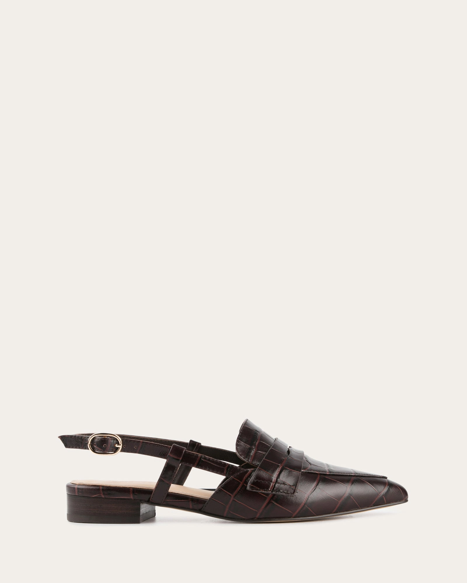 Motion-Minded Eloise Dress Flats Chocolate Croc