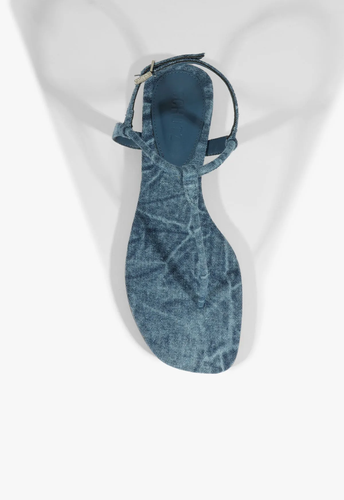 Elsha Denim Sandal Crafted Now