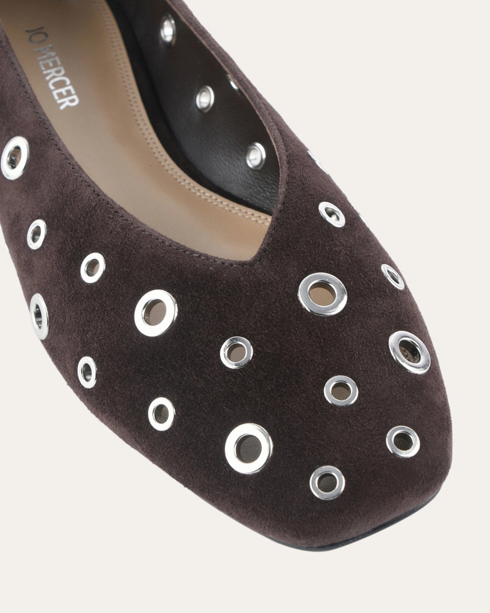 Motion Elements Elton Ballet Flats Bitter Choc Suede