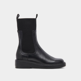 Elyse H2O Boots Black Leather Seamless City Journey Wear