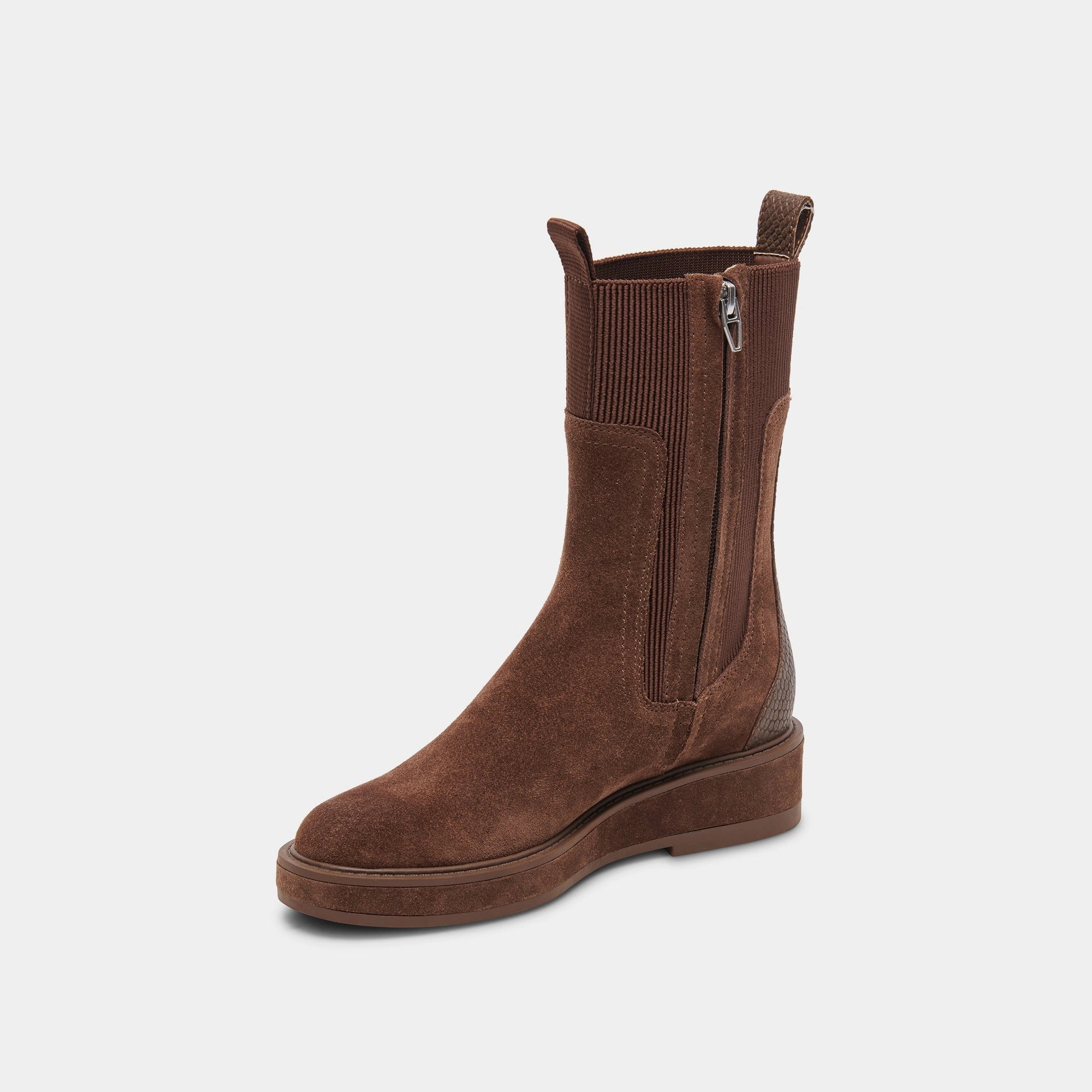 Adapt To Flow Modern Tone Elyse H2O Boots Cocoa Suede