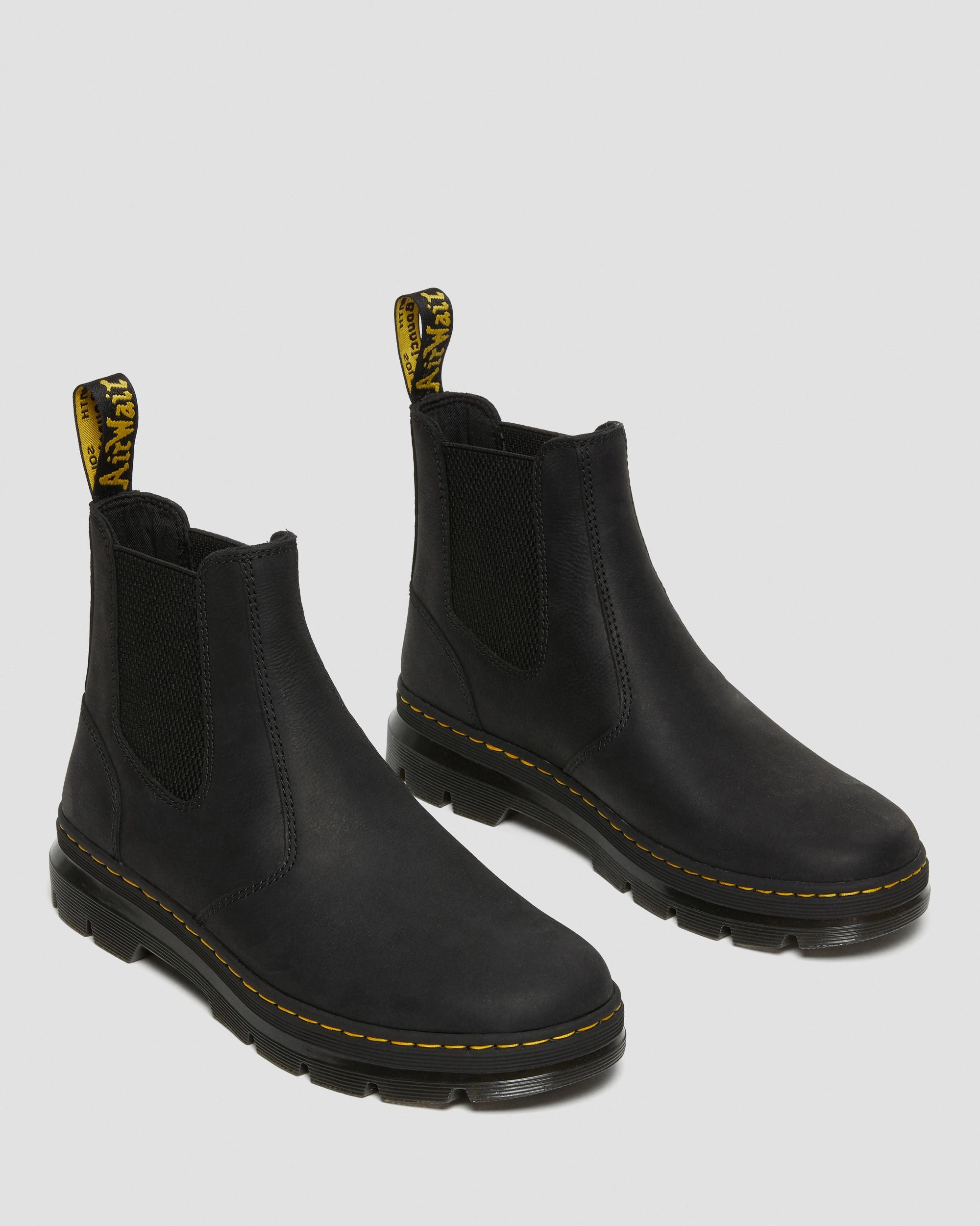 Urban Evolution Clean Attitude Embury Leather Casual Chelsea Boots