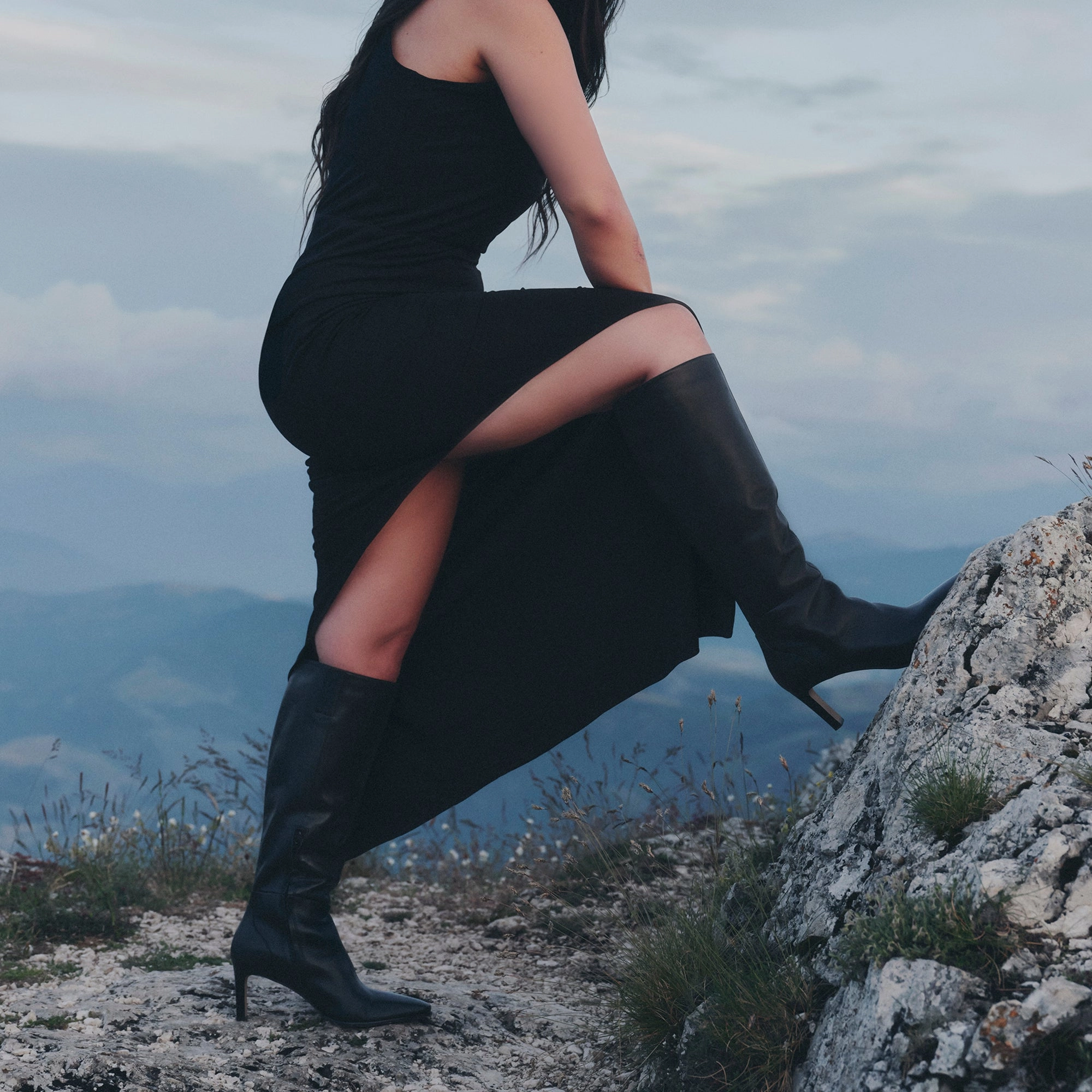 Emmi Boots Black Leather Seasonal Updates Lifestyle Engineered