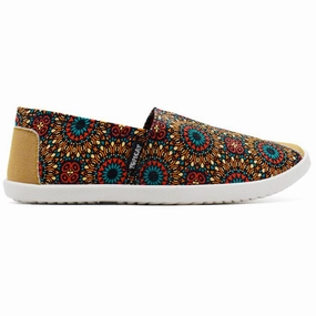 Emmy Chapisha Canvas Shoes - Multi Green City Rhythm Go Further