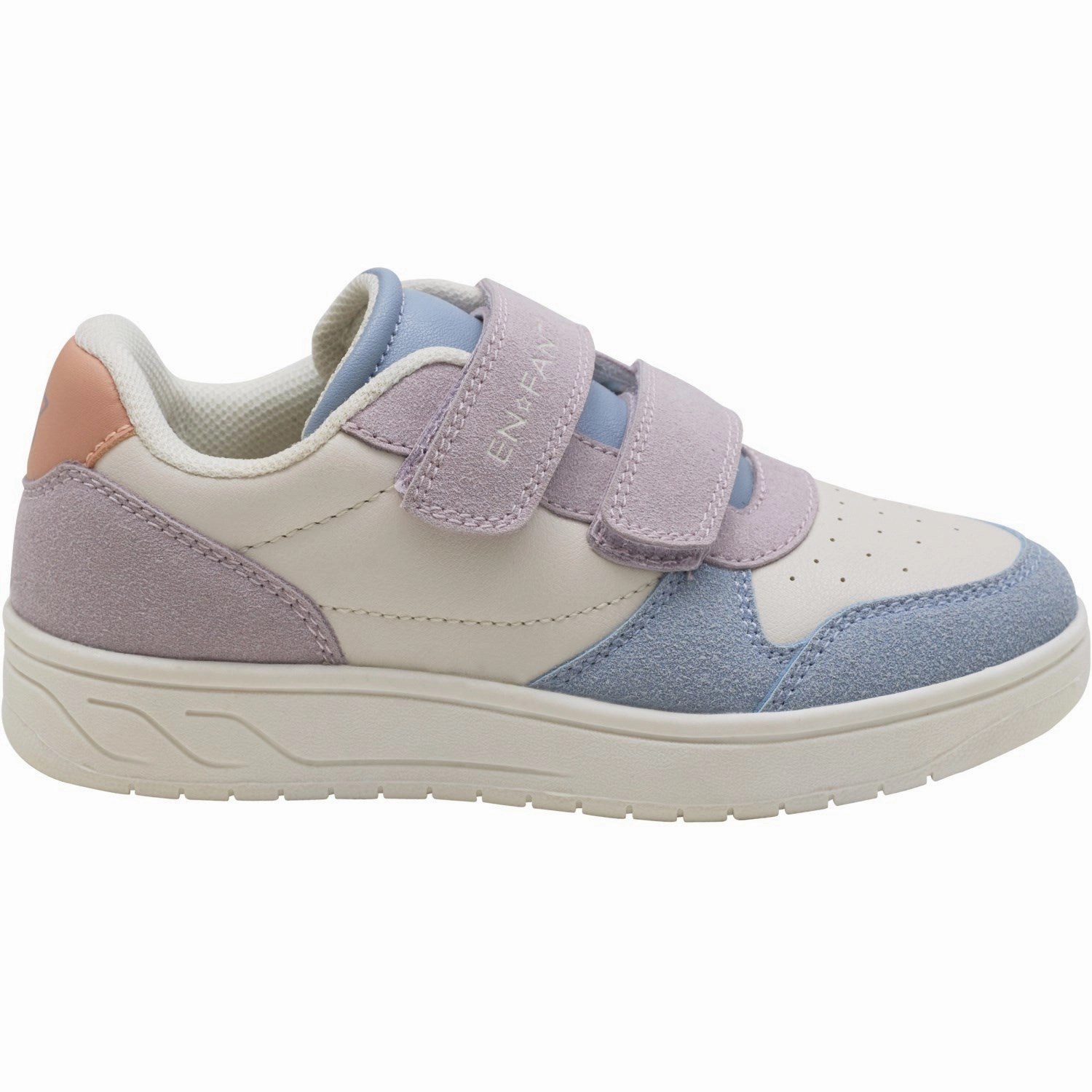 En Fant Burnished Lilac Sneakers Velcro Constant Vibe Fluid-Form Design