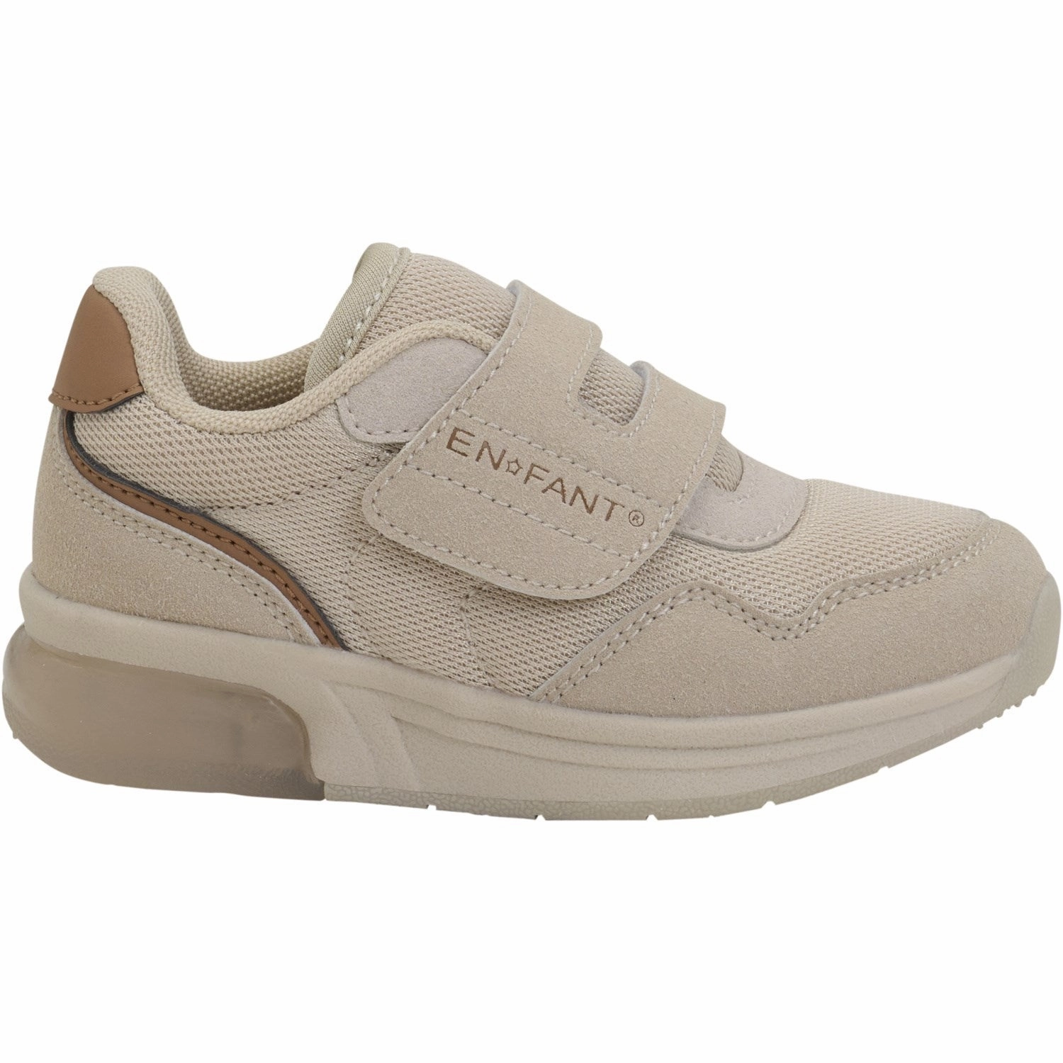 En Fant French Oak Sneakers Velcro W. Light Refined Urbanism
