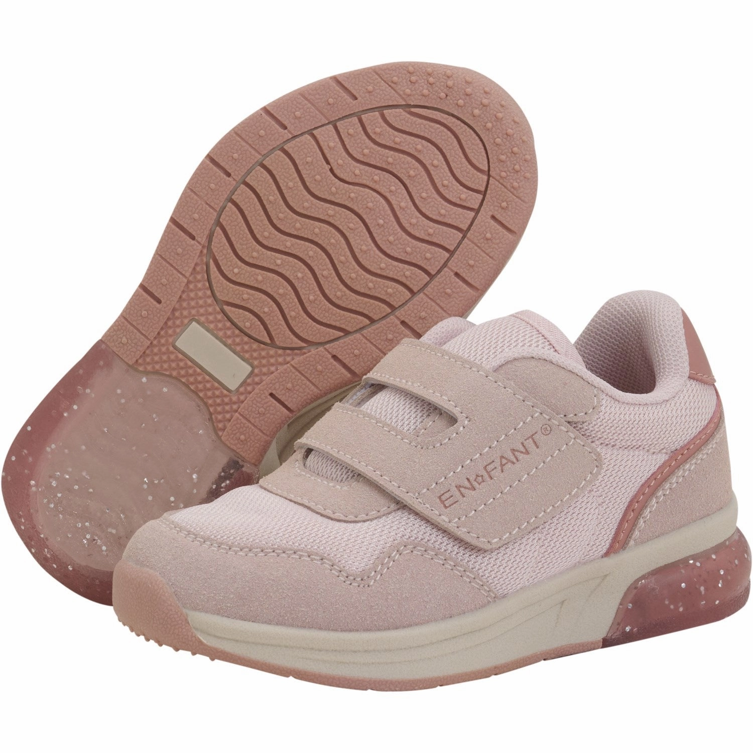Unisex Energy Core To Explore En Fant Sepia Rose Sneakers Velcro W. Light