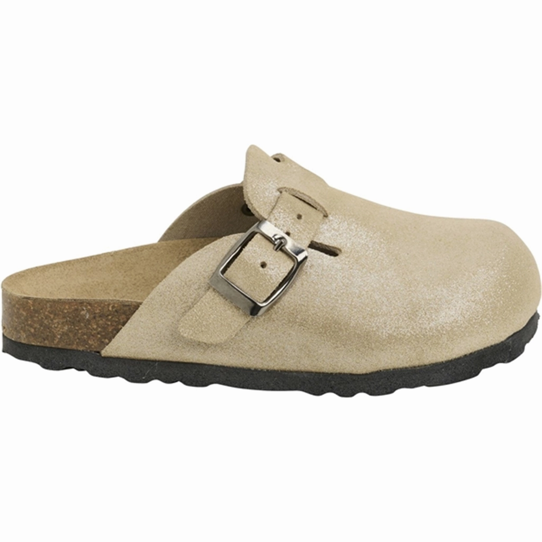 En Fant Slippers Nubuck Leather Champagne Beige Everyday Dynamism